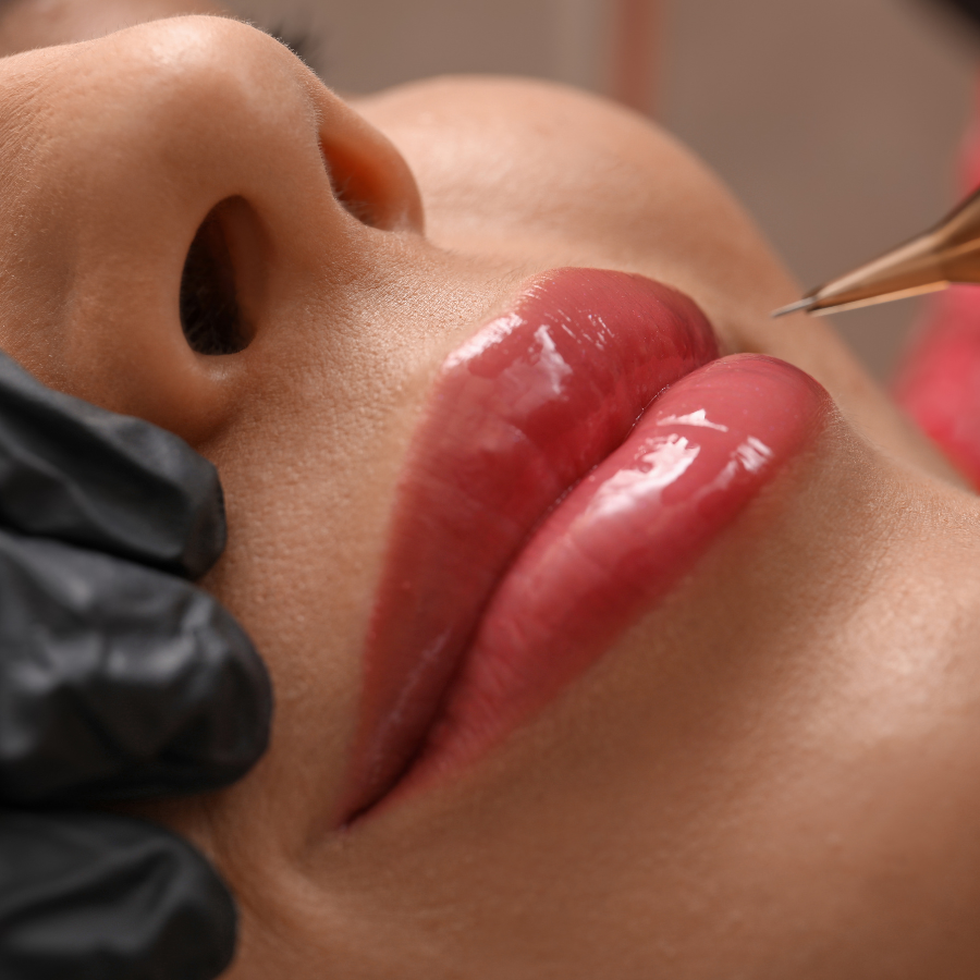 Lip Blush Tattoo